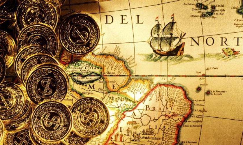 ΗΠΑ: Bρέθηκε θησαυρός αξίας 1 εκατ. δολαρίων σε ισπανικό ναυάγιο του 1715