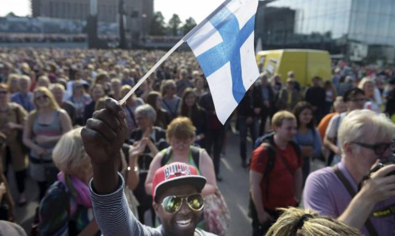 Φινλανδία: Διαδήλωση υπέρ της πολυπολιτισμικότητας στο Ελσίνκι
