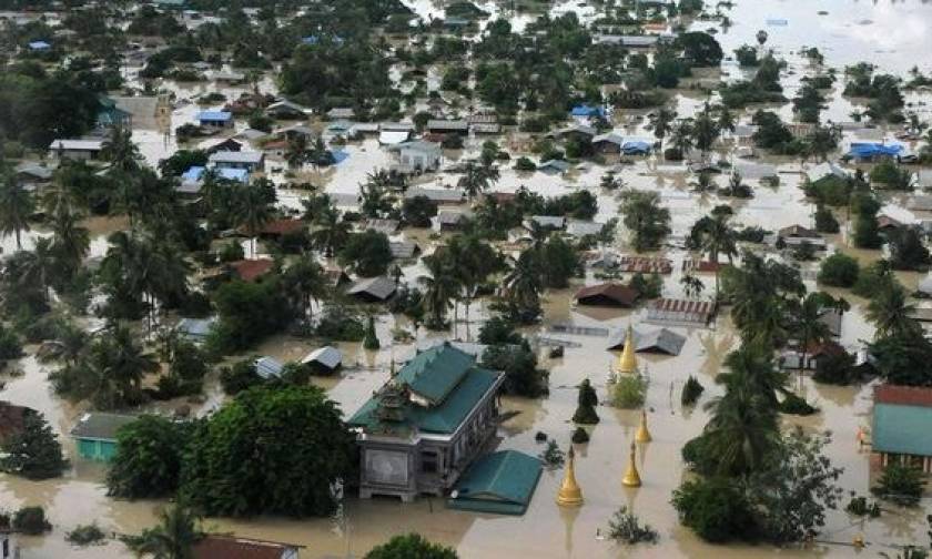 Μιανμάρ: Τουλάχιστον 46 νεκροί από τις πλημμύρες