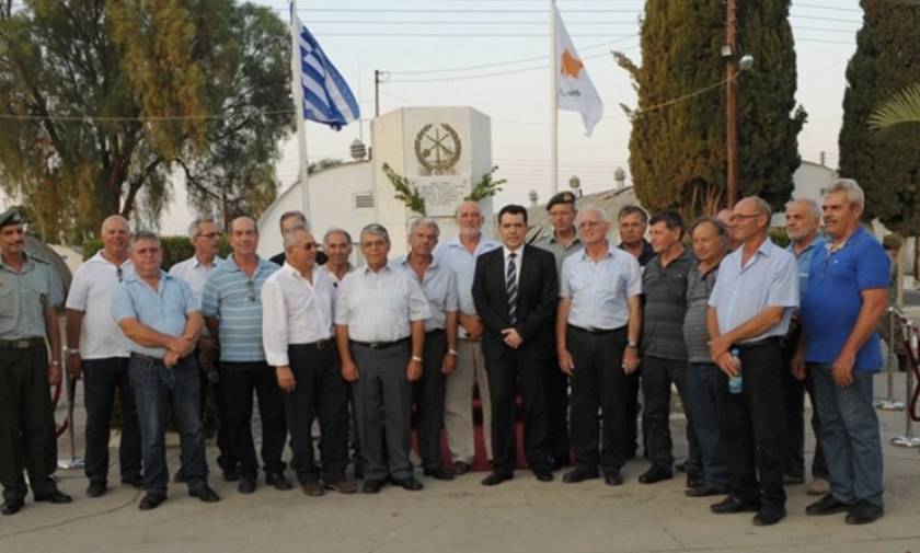 Ο Υπουργός Άμυνας Κύπρου στην εκδήλωση μνήμης του 70ου Τάγματος Μηχανικού