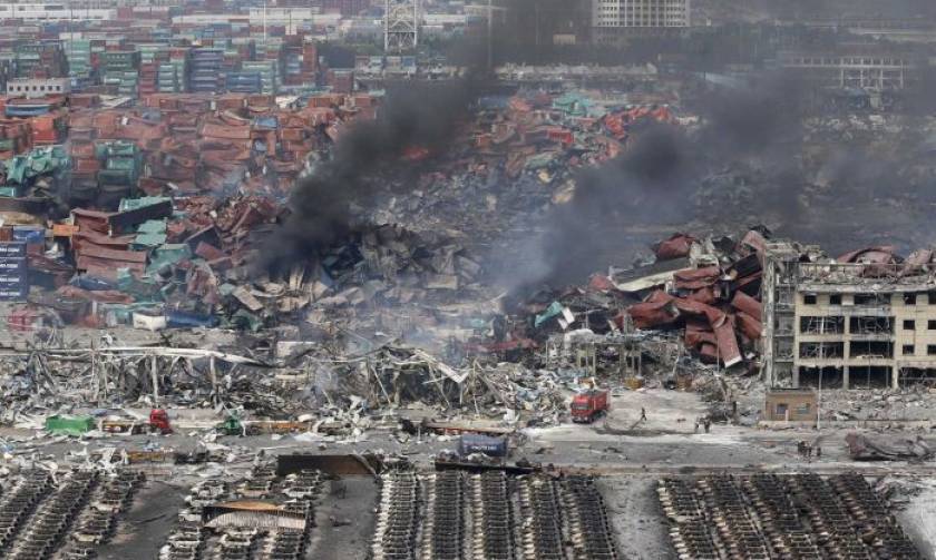Κίνα: 112 οι νεκροί και 95 οι αγνοούμενοι από τις εκρήξεις στην Τιαντζίν