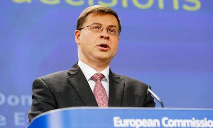 Ντομπρόβσκις: Η Ευρωζώνη δείχνει ισχυρή θέληση για να περάσει το τρίτο πρόγραμμα της Ελλάδας
