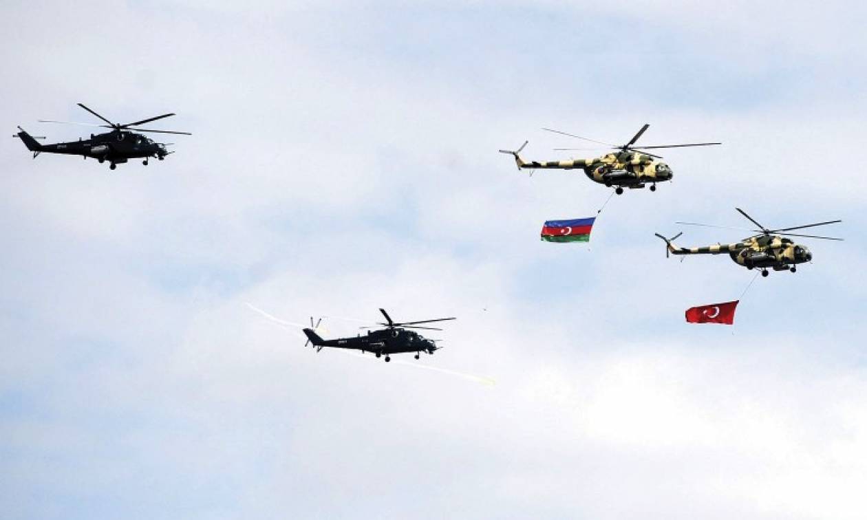 Τουρκία- Αζερμπαϊτζάν: Κοινές στρατιωτικές αεροπορικές ασκήσεις
