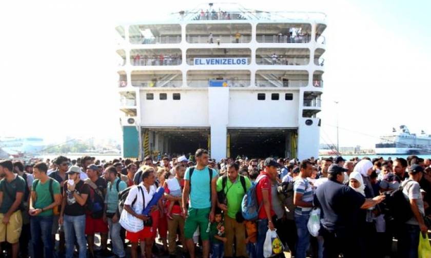 Στον Πειραιά το «Ελευθέριος Βενιζέλος» με 2.500 πρόσφυγες