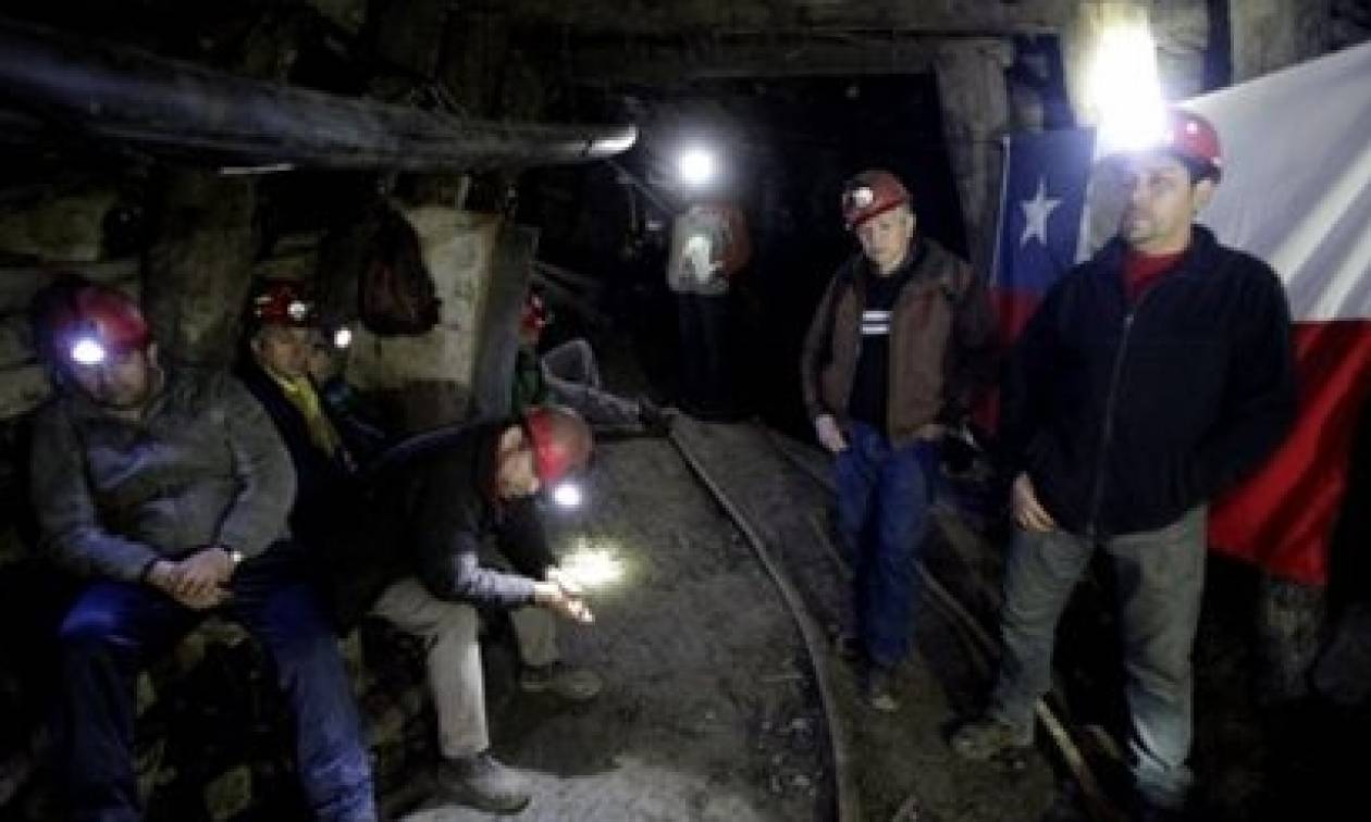 Χιλή: Ανθρακωρύχοι κάνουν απεργία πείνας και δίψας σε βάθος 900 μέτρων