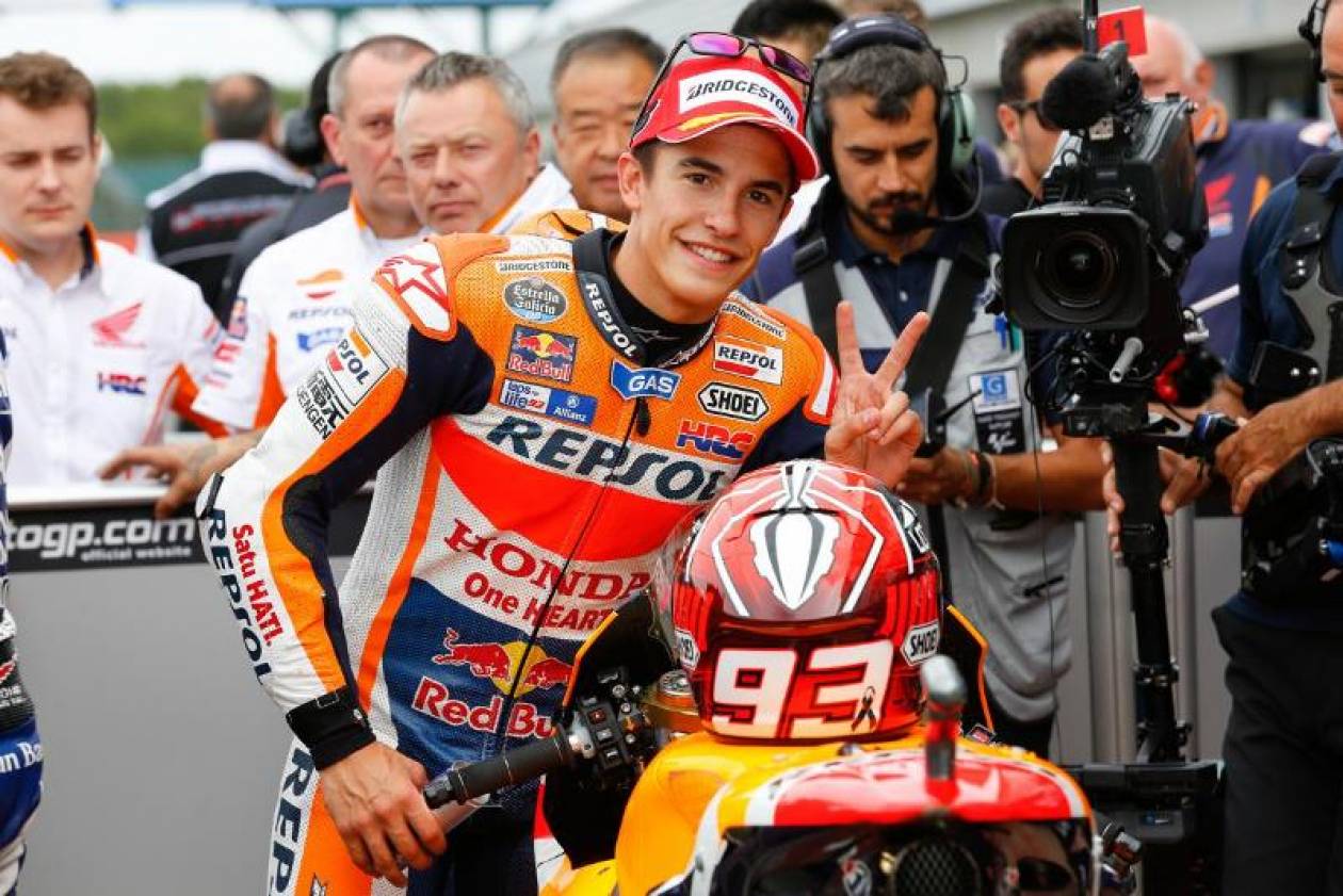 MotoGP Grand Prix Βρετανίας: Pole Position και ρεκόρ για Marquez (photos)