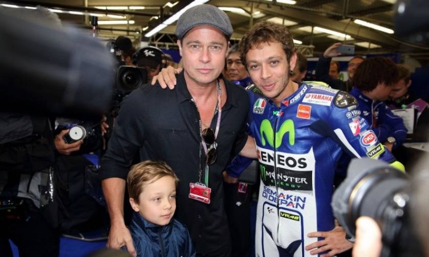 MotoGP: Ο Brad Pitt στους αγώνες μοτοσυκλέτας