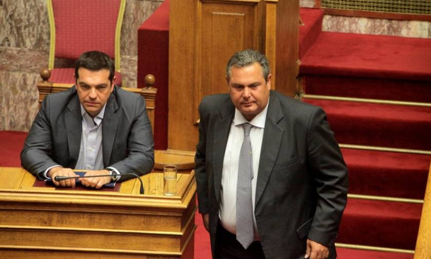 Εκλογές 2015 - Καμμένος: Με τον Τσίπρα προτιμήσαμε να πυροβολήσουμε τα πόδια μας παρά την Ελλάδα