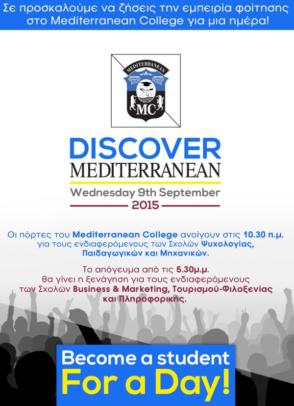 Mediterranean College Open Day