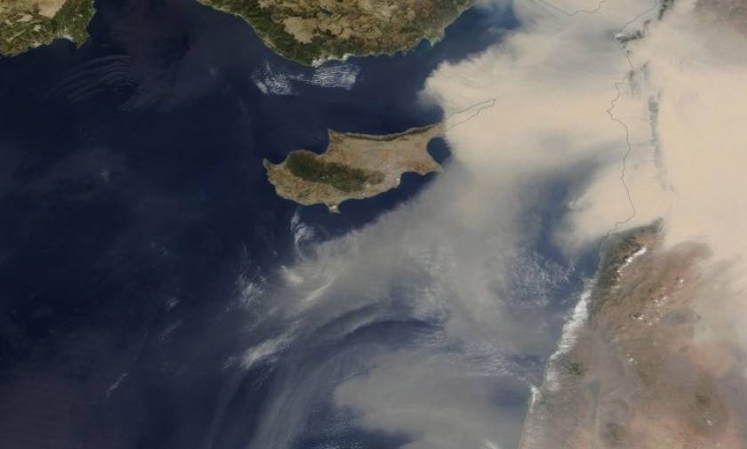 Ανησυχητικό το φαινόμενο της σκόνης στην Κύπρο