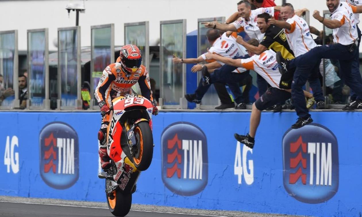 MotoGP Grand Prix Ιταλία: Ο Marquez κερδίζει μέσα στο χάος του Misano