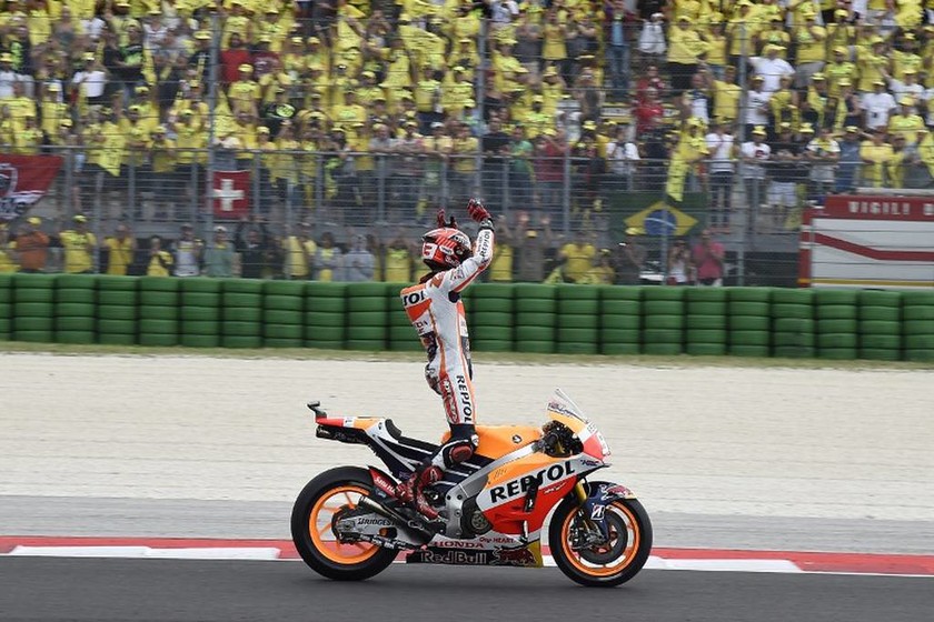 MotoGP Grand Prix Ιταλία: Ο Marquez κερδίζει μέσα στο χάος του Misano