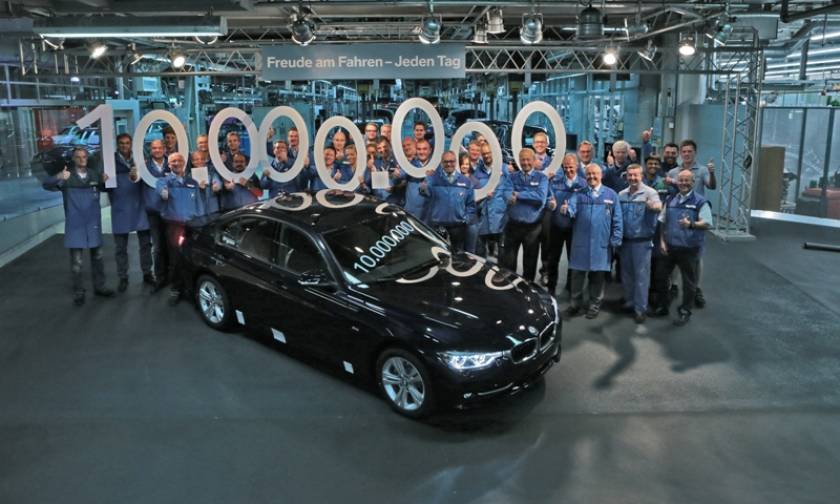 BMW Group: Ορόσημο παραγωγής 10 εκατομμύρια sedan της Σειράς 3
