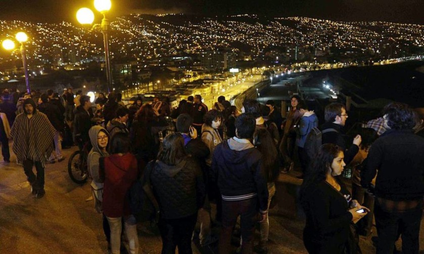Χιλή - Σεισμός: Πέντε νεκροί - Ήρθη ο συναγερμός για τσουνάμι σε αρκετές περιοχές της χώρας