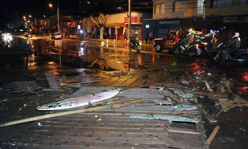 Χιλή: 8 οι νεκροί από τον υπερ-σεισμό των 8,3 βαθμών