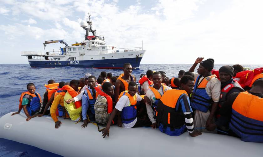 Διάσωση 750 μεταναστών στο Λιβυκό Πέλαγος