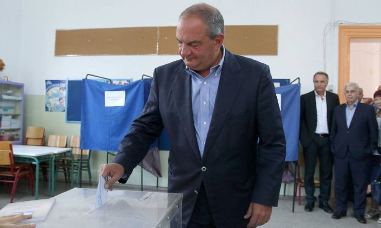 Αποτελέσματα εκλογών 2015 – Ψήφισε στη Θεσσαλονίκη ο Κώστας Καραμανλής