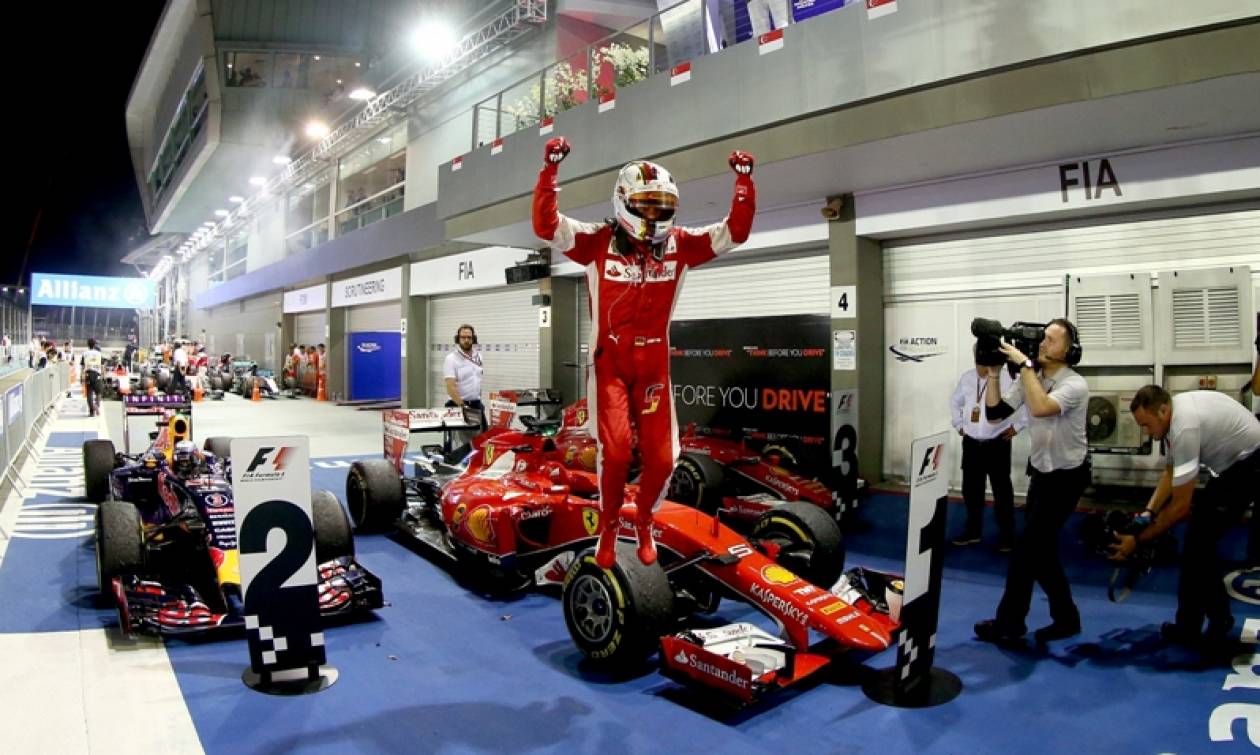 F1 Grand Prix Σιγκαπούρης: Ο Vettel δηλώνει παρόν