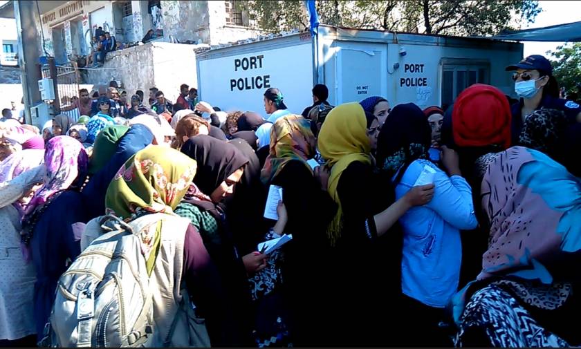 Μυτιλήνη: Τραγική παραμένει η κατάσταση για τους πρόσφυγες