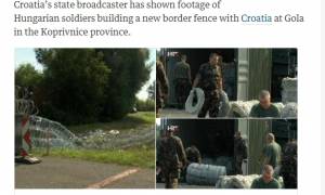 Στήνονται νέοι φράχτες στην Ουγγαρία - Εικόνες ντροπής στην Κροατία (video)