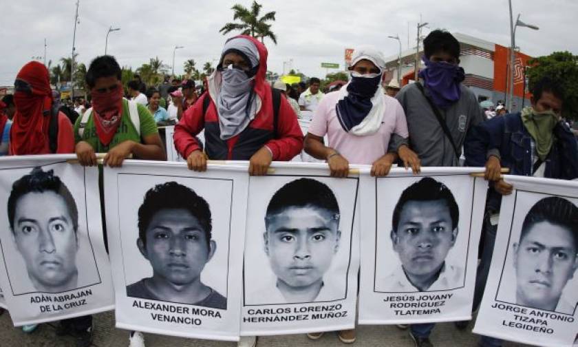 Μεξικό: Οι γονείς των 43 εξαφανισμένων φοιτητών απαιτούν διεξαγωγή διεθνούς έρευνας