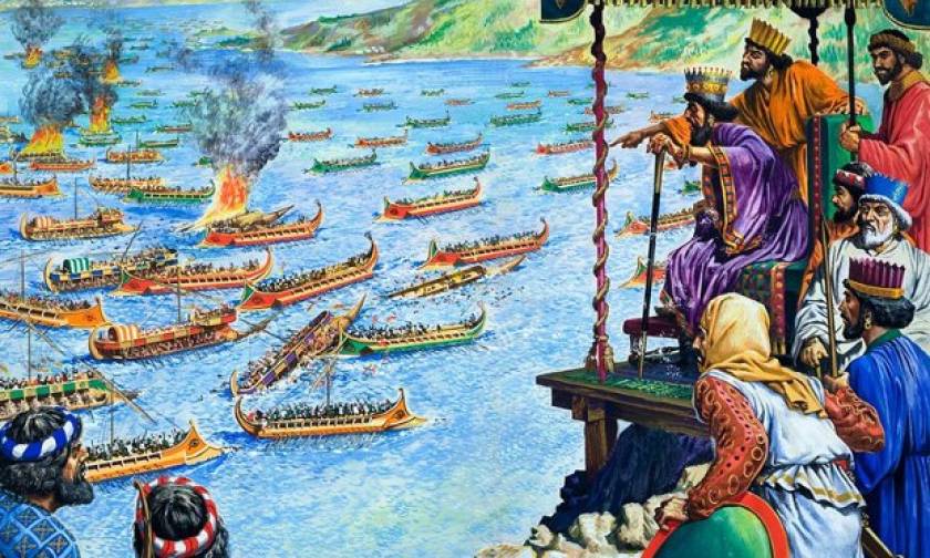 Σαν σήμερα το 480 π.Χ η Ναυμαχία της Σαλαμίνας