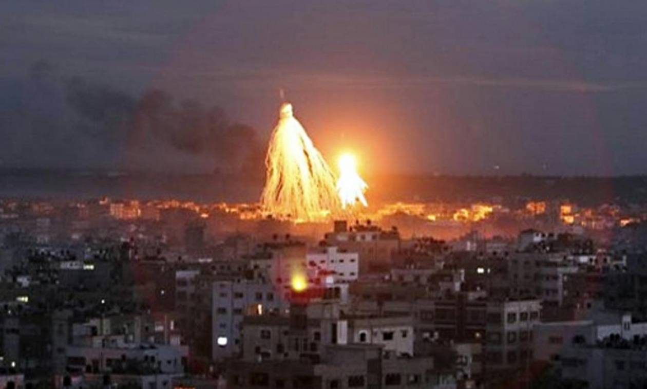 Το Ισραήλ απάντησε στη ρίψη ρουκέτας με βομβαρδισμό της Γάζας