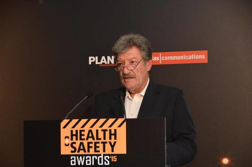 Ο πρόεδρος της Κριτικής Επιτροπής των Health & Safety Awards, Ομότιμος Καθηγητής Νίκος Μαρκάτος 