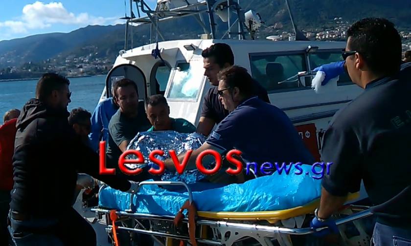 Τραγωδία στη Μυτιλήνη με πρόσφυγες: Τρία ναυάγια με δύο νεκρούς (pics)