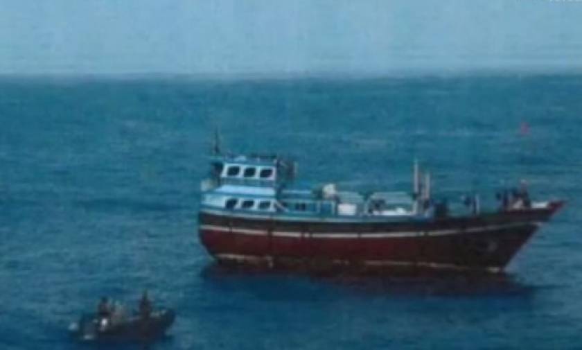 Εντοπισμός πλοίου στη θάλασσα του Ομάν που μετέφερε όπλα για τους σιίτες αντάρτες Χούτι