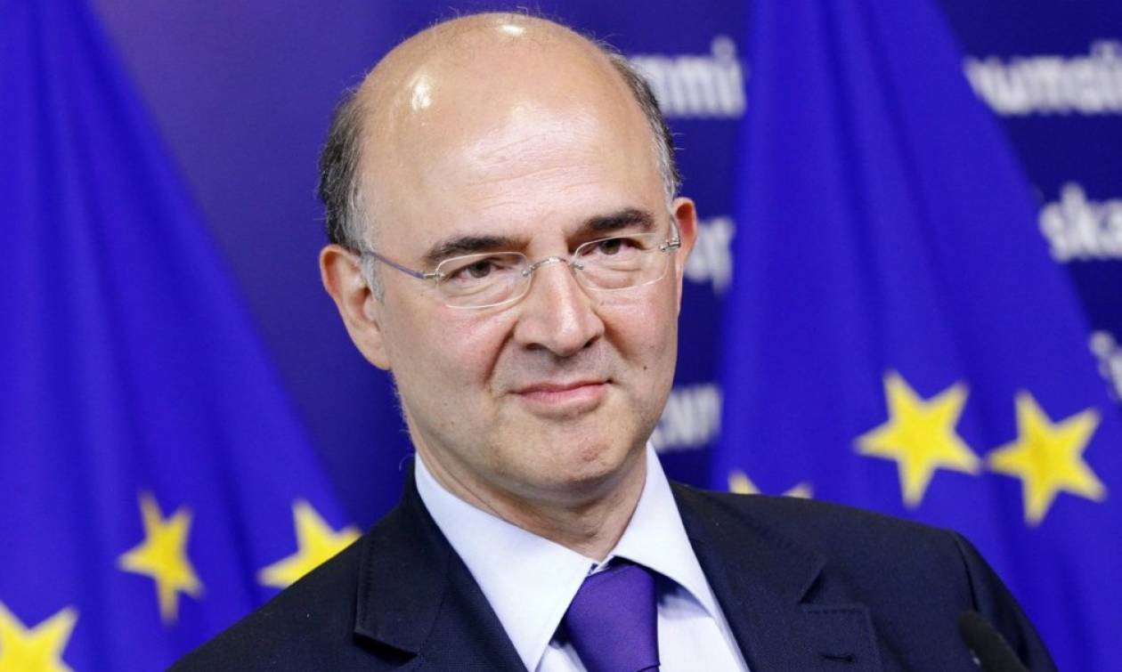 Μοσκοβισί: Κανείς στο Eurogroup δεν επιθυμεί διαγραφή του ελληνικού χρέους