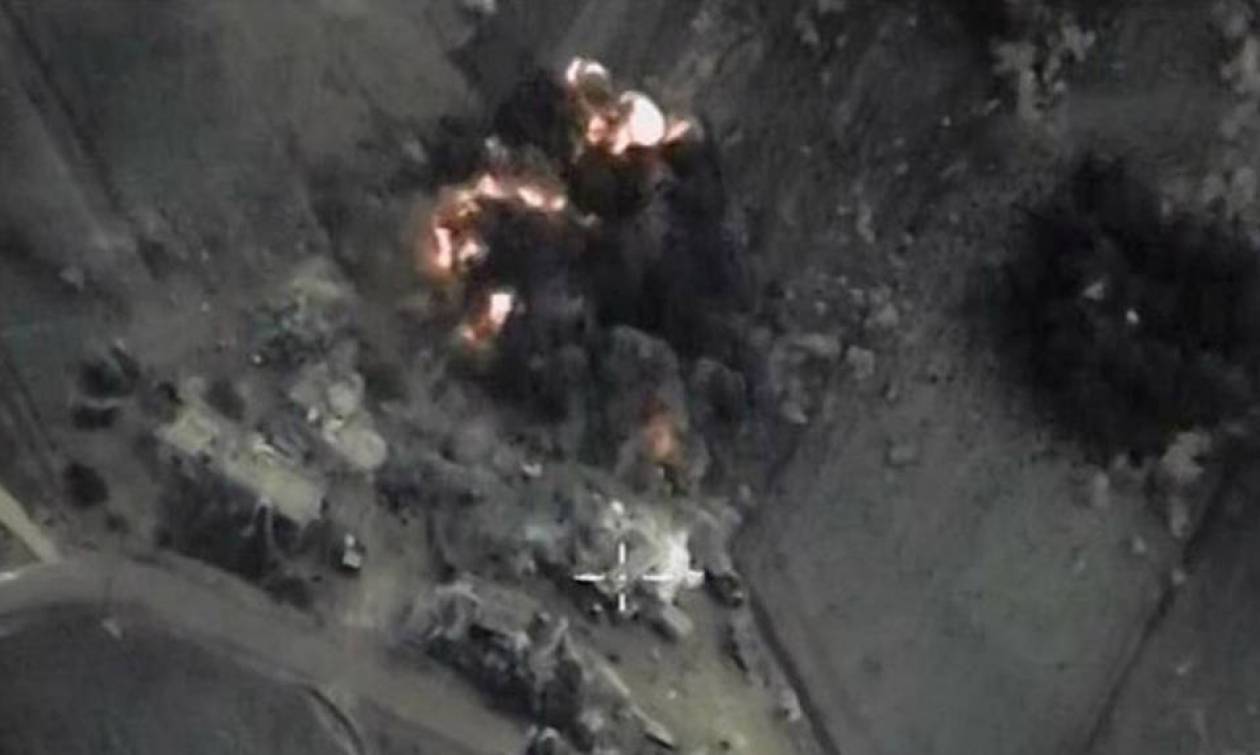 Πρώτες ρωσικές επιδρομές στη Ράκα - Επλήγη κέντρο ελέγχου του Ισλαμικού Κράτους (video)