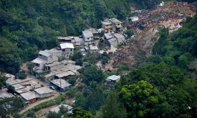 Γουατεμάλα: Φονική κατολίσθηση με 26 νεκρούς
