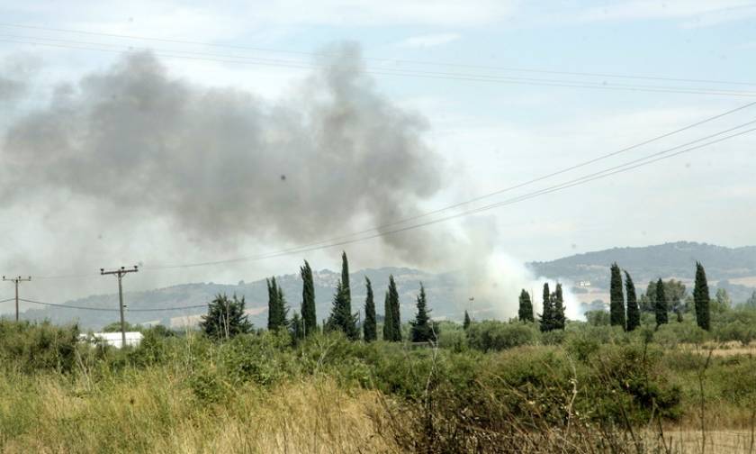 Ξάνθη: Φωτιά σε αγροτική έκταση στον Δήμο Τοπείρου