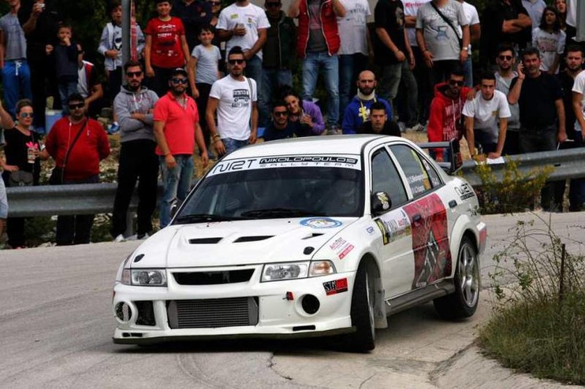 Οι Ξενοφών Νικολόπουλος-Αλέξανδρος Τσιάπας (Mitsubishi Lancer Evo VI) τερμάτισαν στη δεύτερη θέση