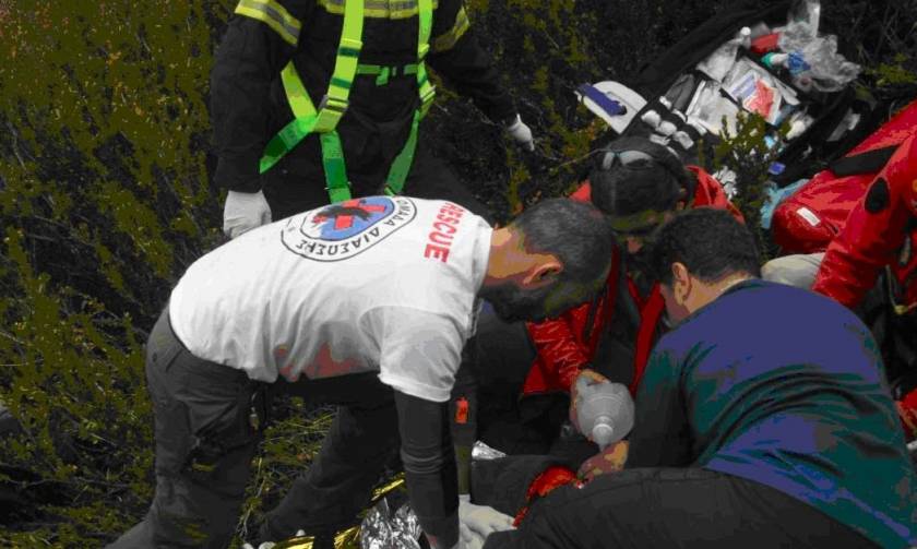 Αίσιο τέλος είχε η επιχείρηση διάσωσης 60χρονης που έπεσε σε πηγάδι
