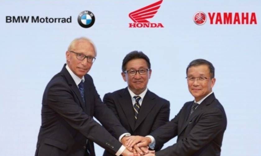 Μοτοσυκλέτα: Συνεργασία Honda, BMW Motorrad και Yamaha
