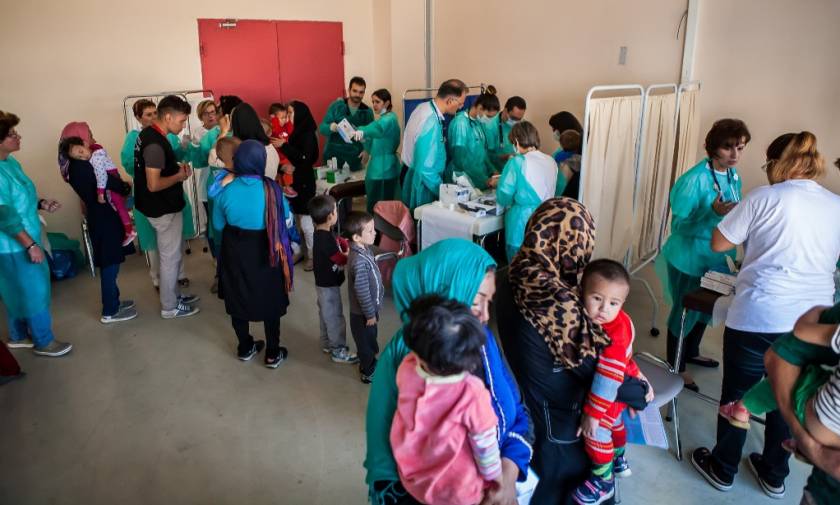 Ξεκίνησε το πρόγραμμα ιατρικής βοήθειας σε παιδιά προσφύγων «We care»