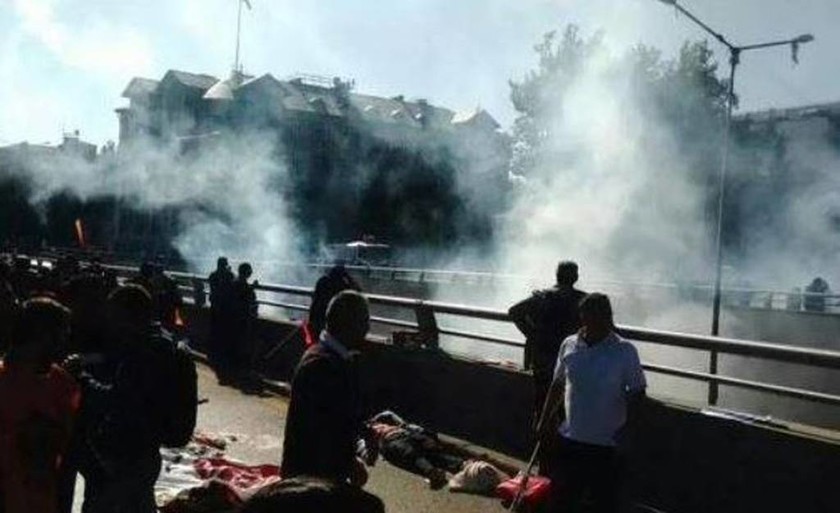 ΕΚΤΑΚΤΟ-Τουρκία: Ισχυρές εκρήξεις σε κεντρικό δρόμο της Άγκυρας- Φόβοι για δεκάδες νεκρούς (pics)