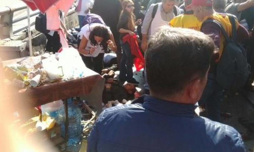 Συγκλονιστικά ντοκουμέντα από την επίθεση στην Άγκυρα - Η στιγμή της έκρηξης (photos - videos)