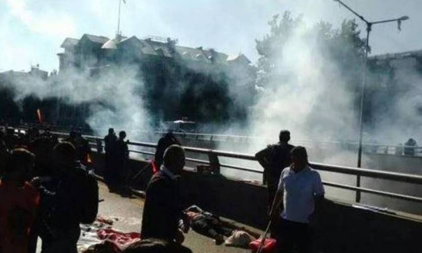 Turkey 'terror attack': many killed in Ankara blasts