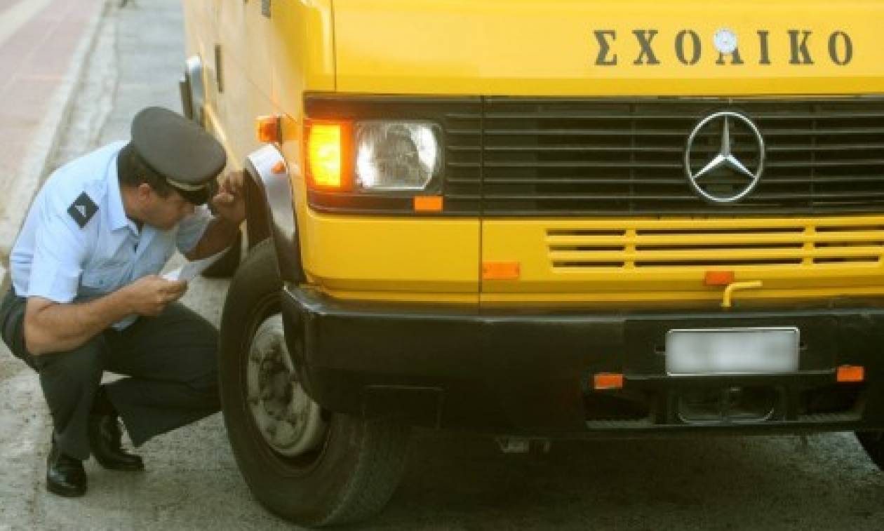Θεσσαλονίκη: 145 παραβάσεις διαπιστώθηκαν σε σχολικά λεωφορεία