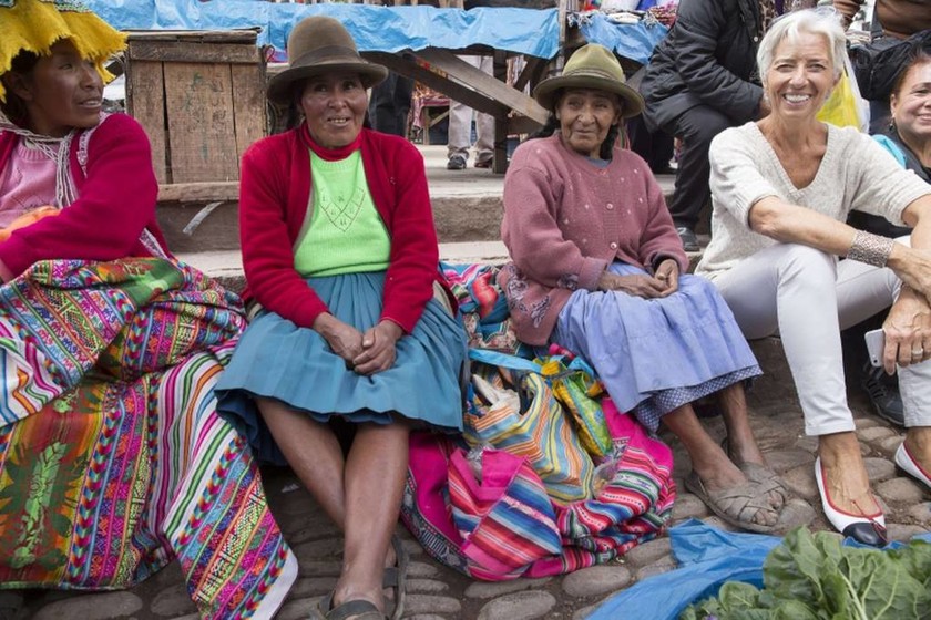 Γιατί η Λαγκάρντ ξέρει και από Περού και από Μάτσου Πίτσου... (pics)