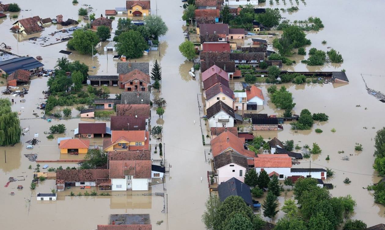 Πλημμύρες και ζημιές προκάλεσαν οι σφοδρές βροχοπτώσεις σε Βοσνία/Ερζεγοβίνη και Κροατία