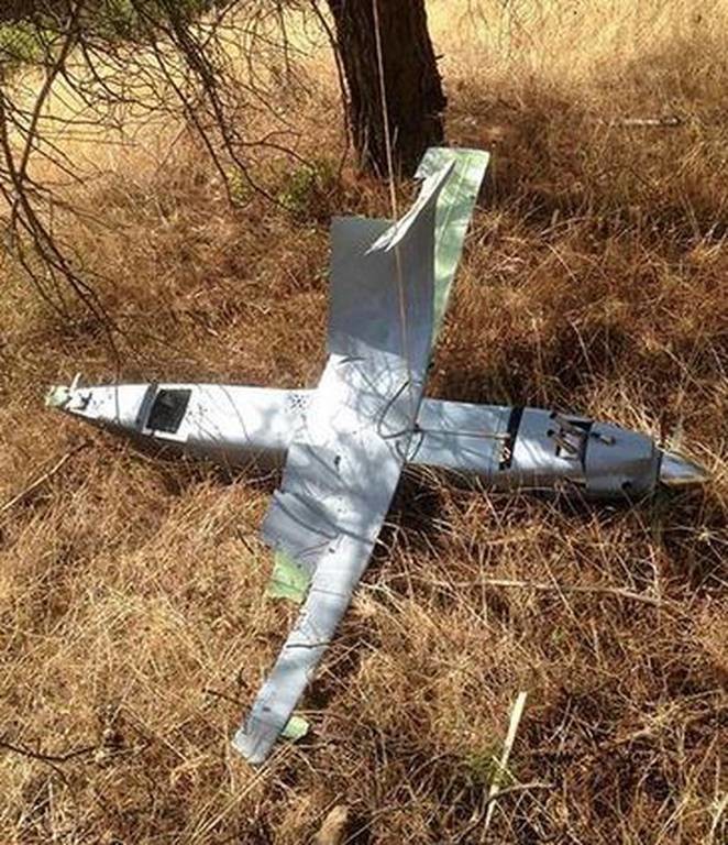 Οι Τούρκοι κατέρριψαν μη επανδρωμένο αεροσκάφος που εισήλθε στον εναέριο χώρο τους (pics)