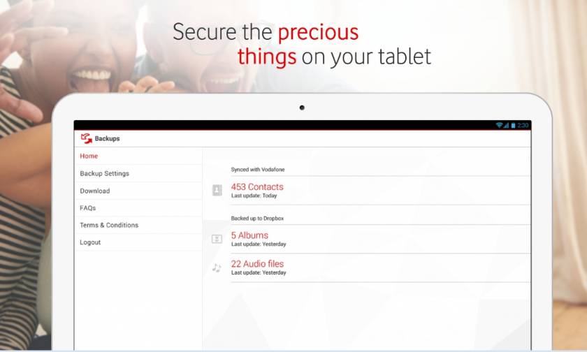 Vodafone: υπηρεσία backup σε συνεργασία με το Dropbox
