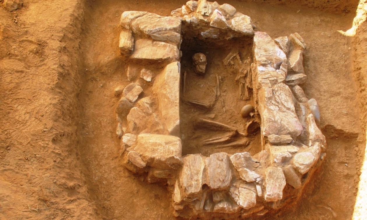Σημαντικό εύρημα στην Λέσβο: Βρέθηκε ασύλητος Μυκηναϊκός τάφος στο Ντιπί
