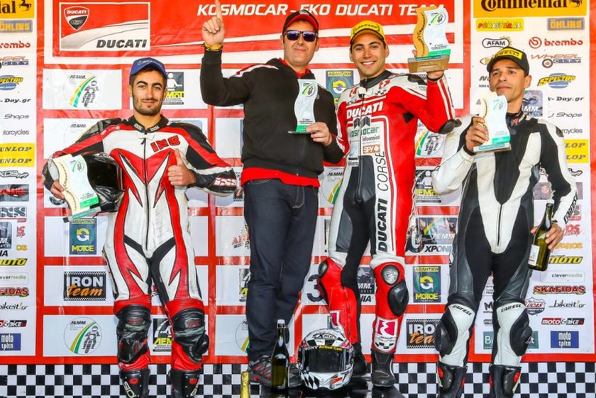 Παν. Πρωτάθλημα Ταχύτητας: Ducati και Πίππος νικητές στα Μέγαρα