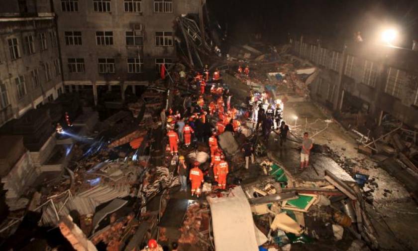 Κίνα: 17 εργάτες νεκροί από την κατάρρευση κτιρίου