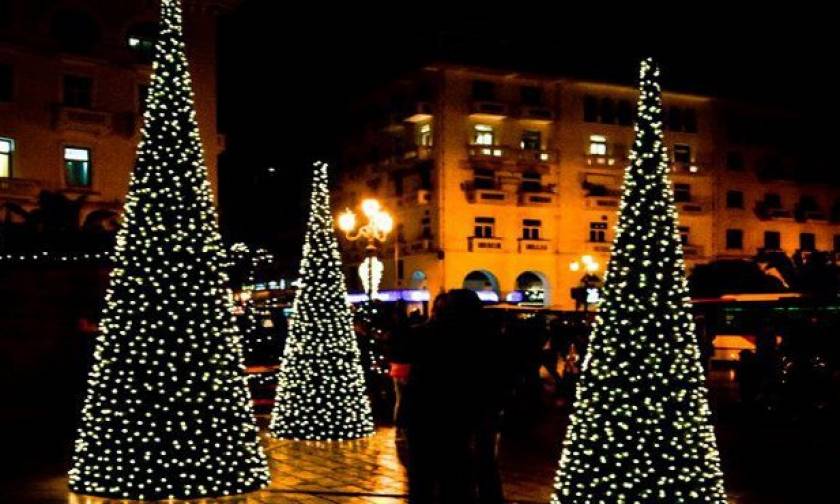 Νωρίτερα φέτος τα Χριστούγεννα στη Θεσσαλονίκη